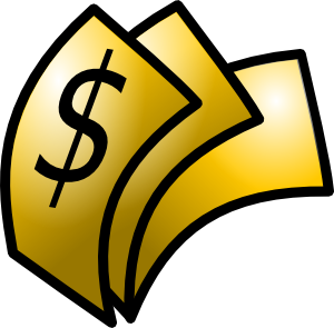 Cash Sign Cliparts