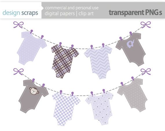 Purple Banner Cliparts