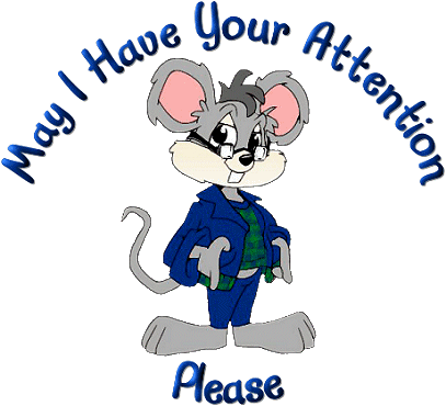 your attention please clipart