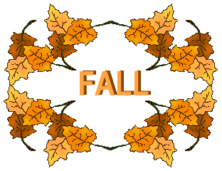 Fall Scenes Cliparts