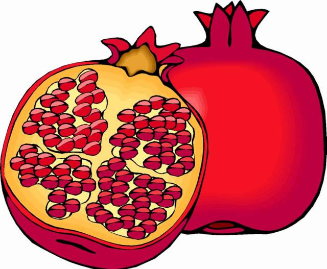 Pomegranate Clipart Free