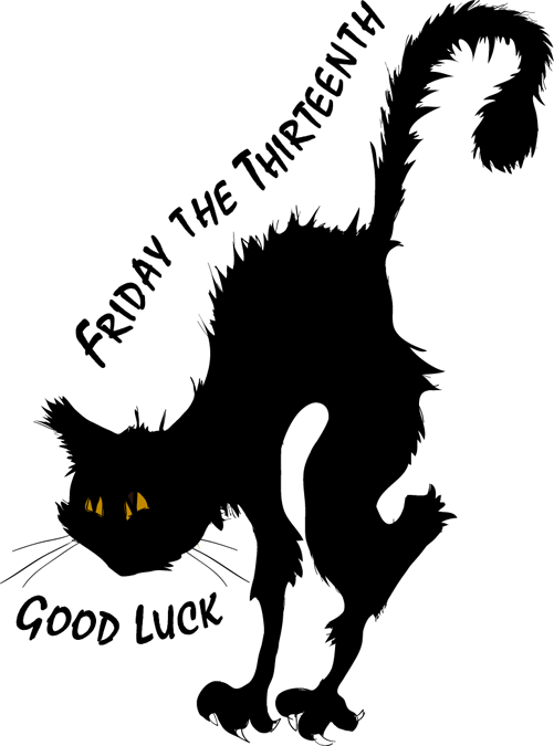 Friday 13 Cliparts