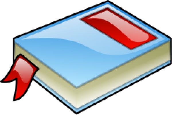 Bookmark With Book Clipart