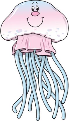 Ocean Jellyfish Cliparts