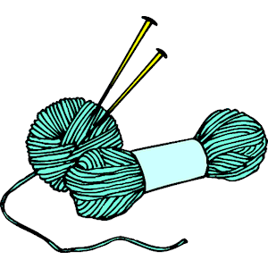 Knitting Borders Clipart 