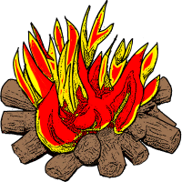 Fireplace Fire Clipart