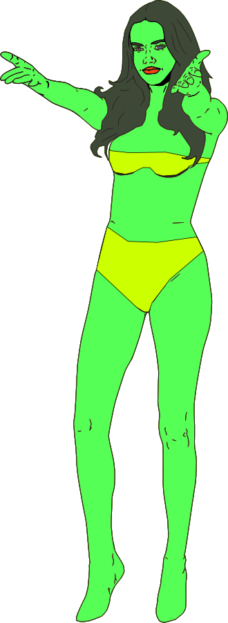 Orion slave girl Clipart, vector clip art online, royalty free