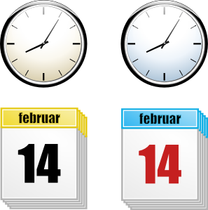 Time And Day Clip Art at Clker