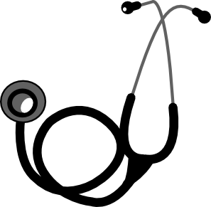 Stethoscope 2 Clip Art at Clker