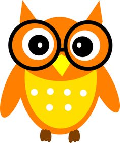 Smart Owls Scholarly Clipart Download