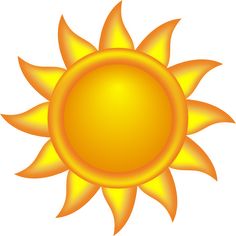 free sun clipart image