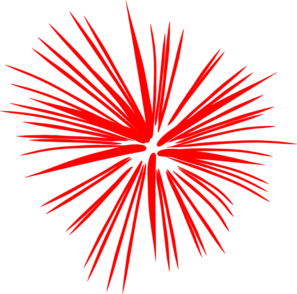 Colorful Firework Cliparts