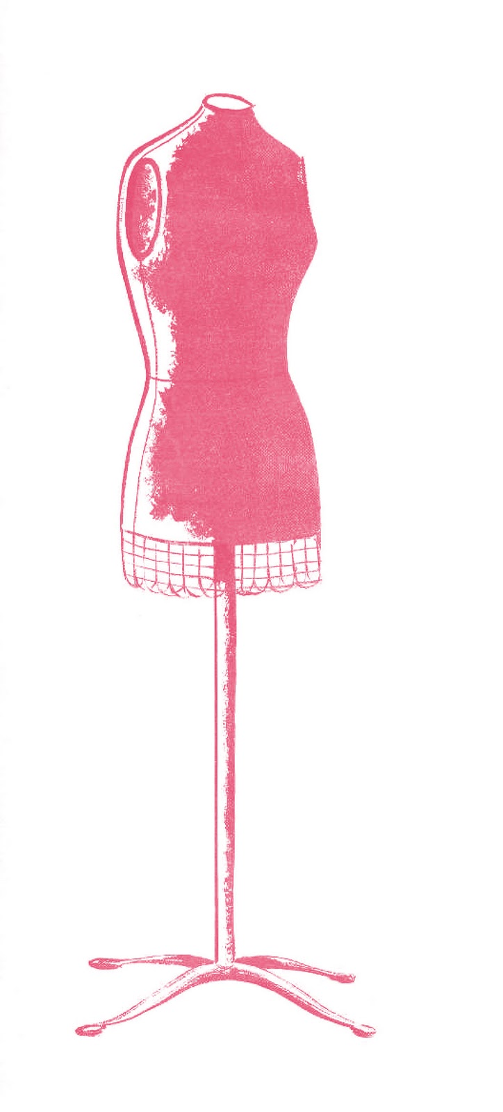 Pink Dress Cliparts