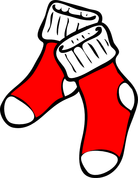 Socks Cartoon Cliparts