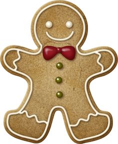 Cute Gingerbread Cliparts