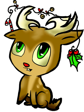 Cartoon Pictures Of Reindeer