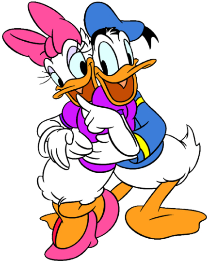 Duck Valentine Cliparts
