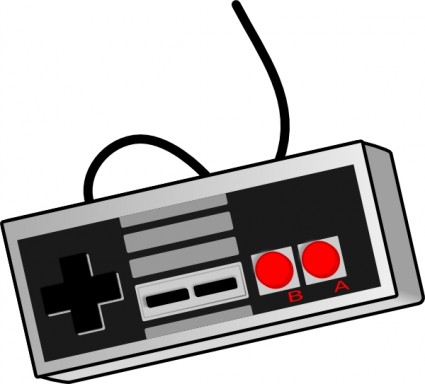 Bhspitmonkey Old School Game Controller clip art Free vector in