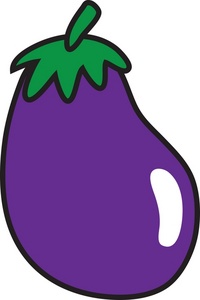 Eggplant Clipart Black And White Clipart Free Clipart Image