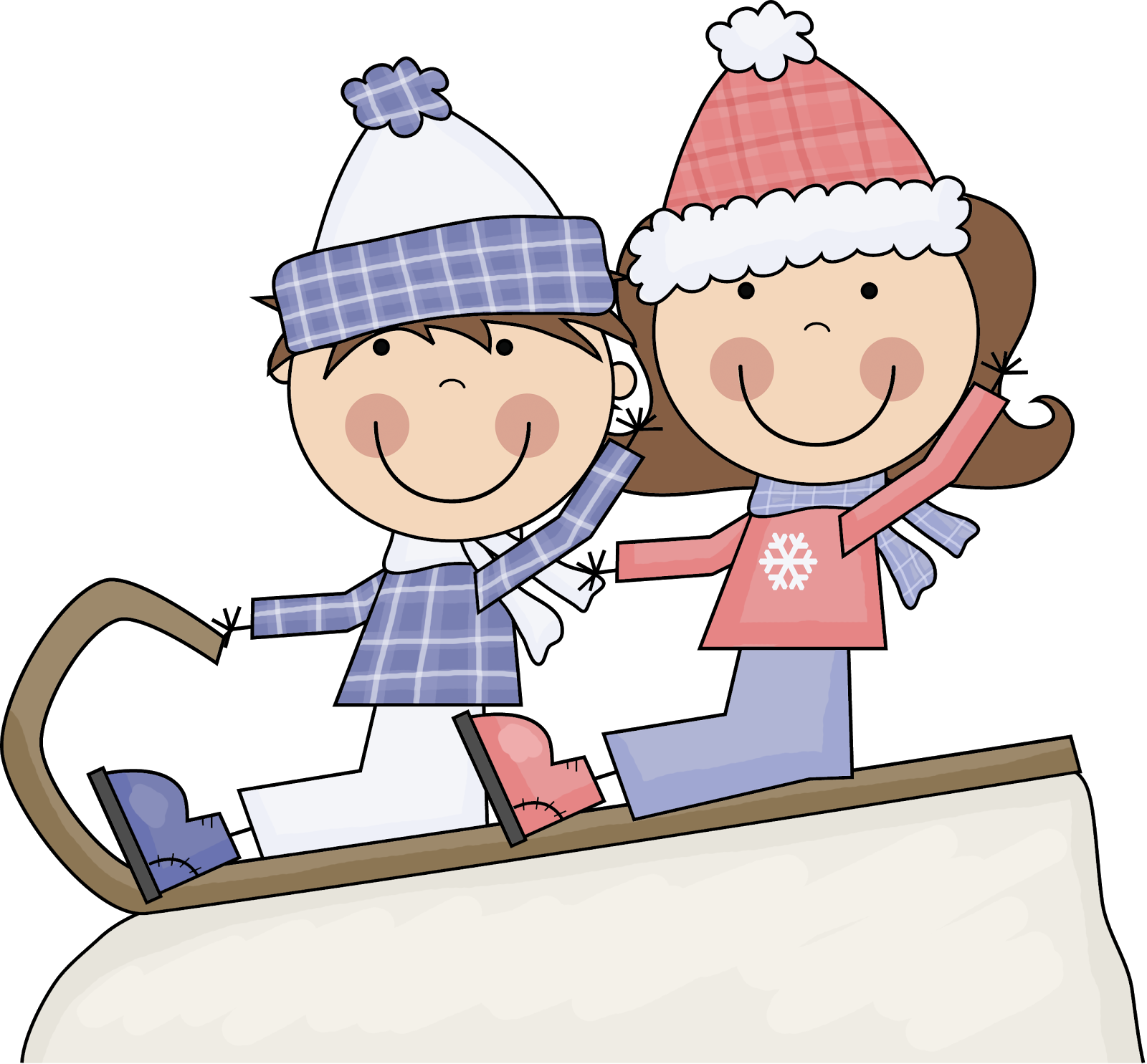 playing in the snow clipart - Clip Art Library