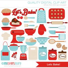 Cooking Supplies Cliparts