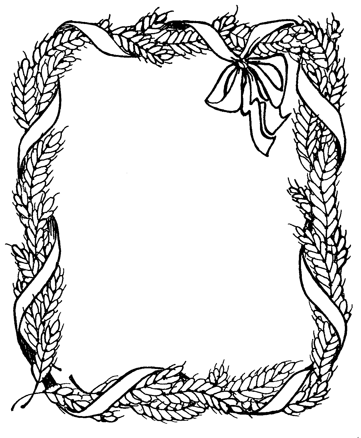 Beautiful Fall Border Clipart