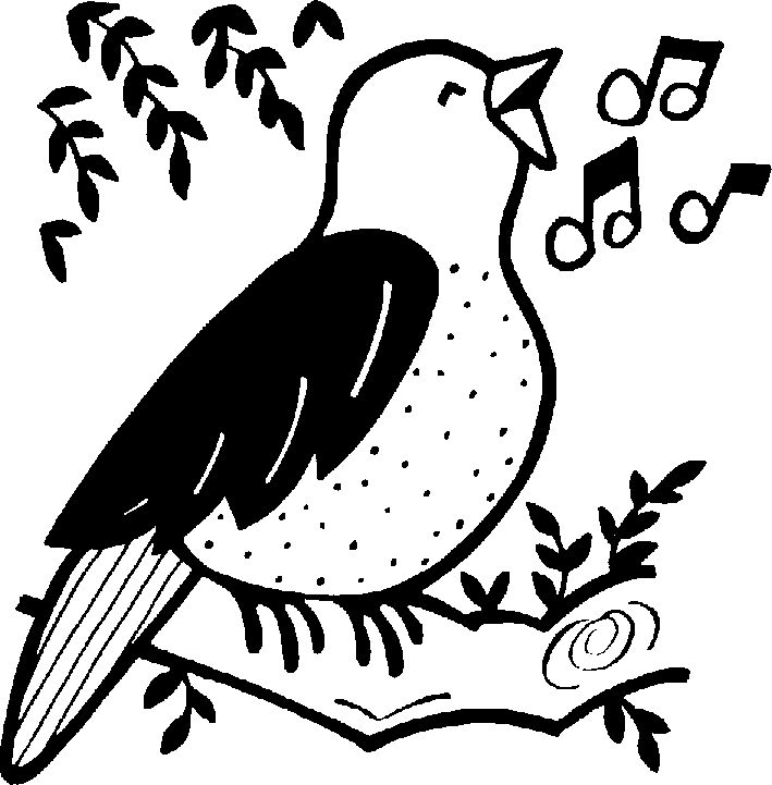 Song Clipart Black And White / Library of music with cross banner free ...