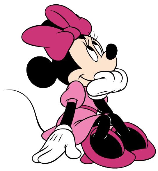 Pink Minnie Mouse Clip Art