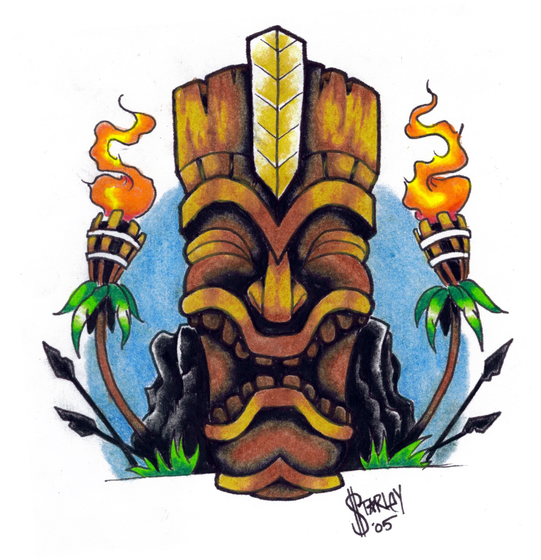 Totem War Cliparts