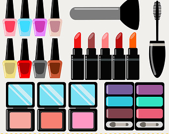 Apply Makeup Cliparts