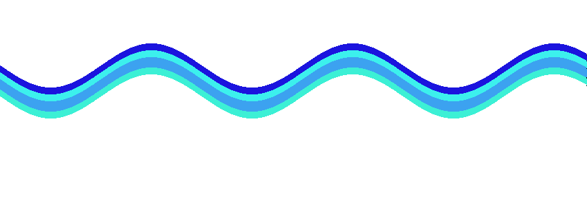 Blue Wavy Line Png Clip Art Library