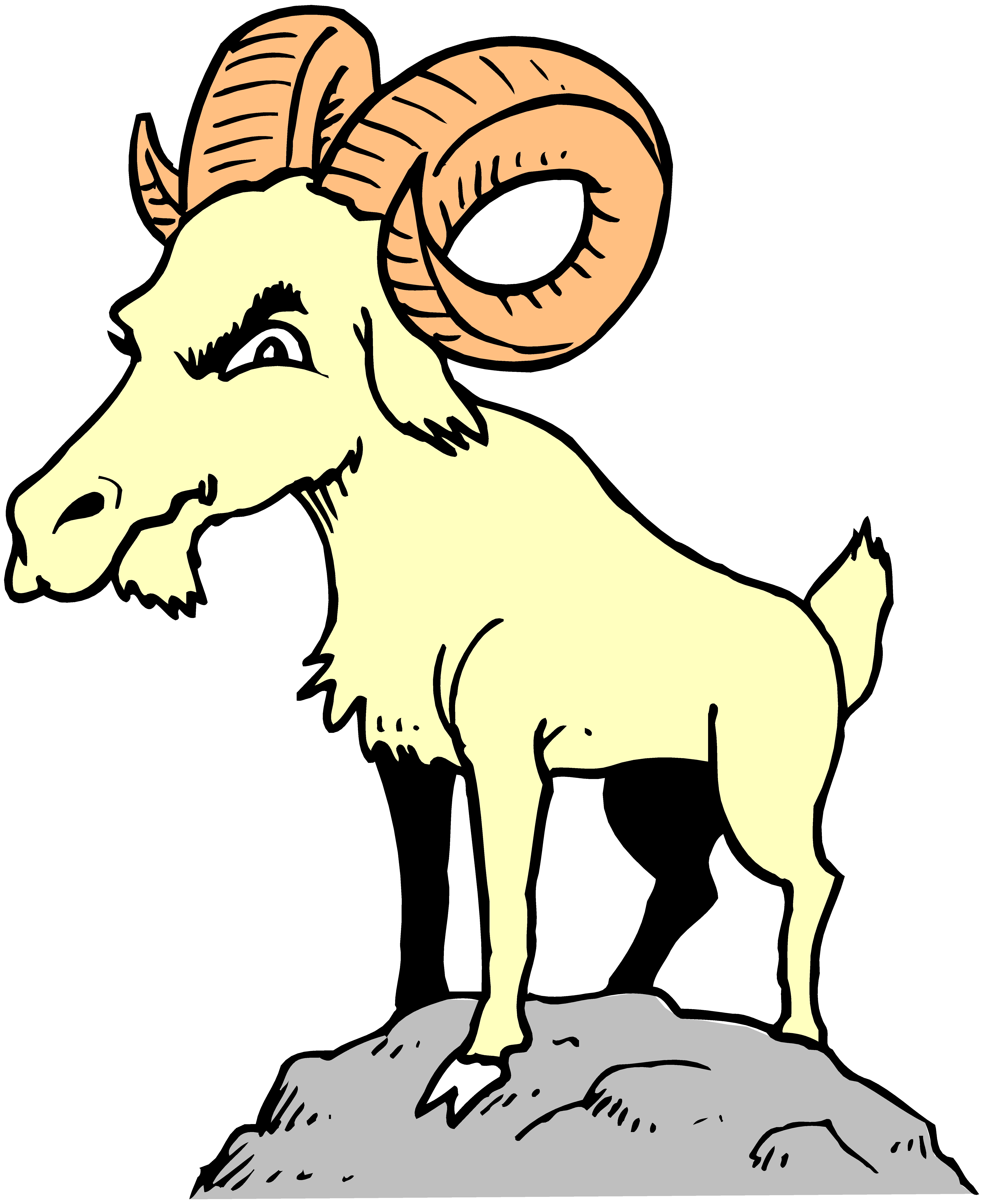 billy goat cartoon