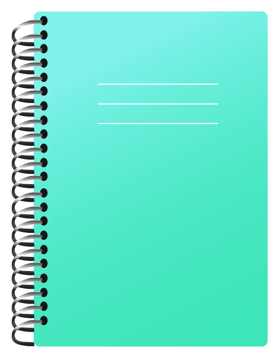 School Notebook PNG Clipart Picture