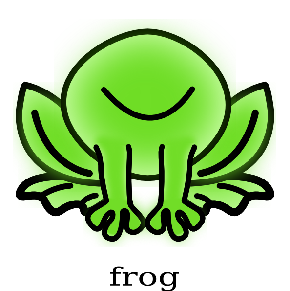 Funny Frog Clipart