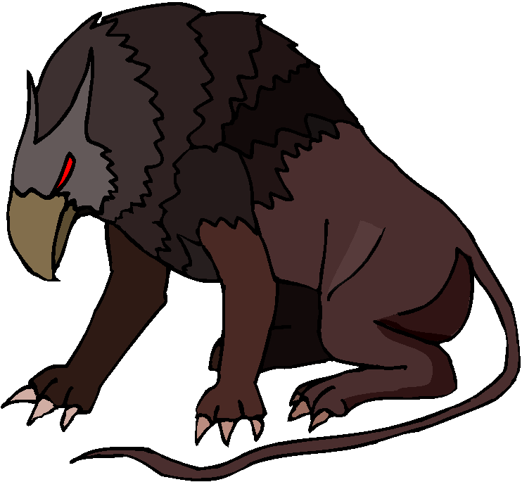 Bird Monster Free Fantasy Clipart