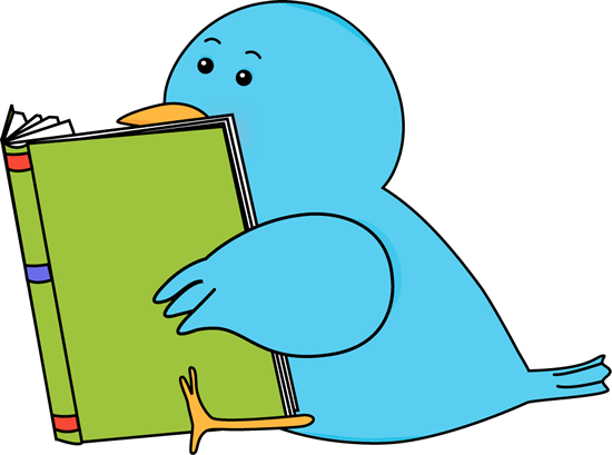 Animal Reading Cliparts
