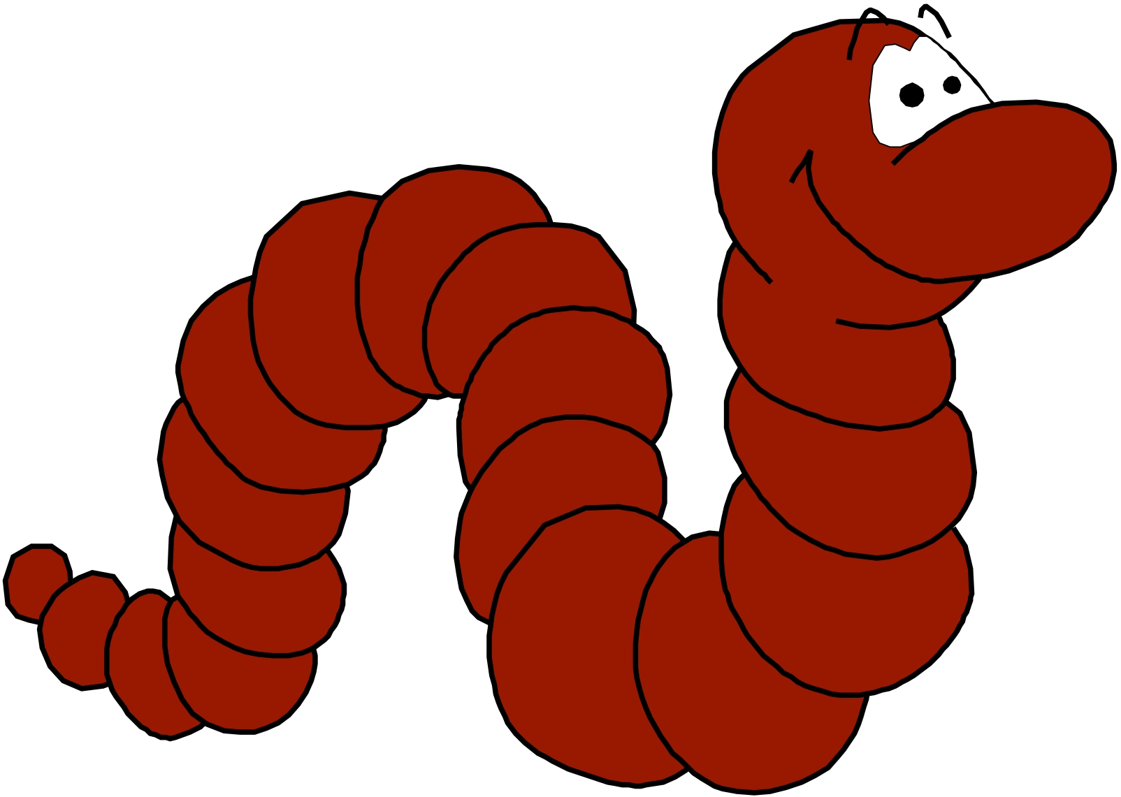 Pictures Of Cartoon Worms