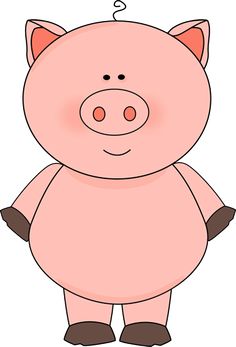 Pig Football Cliparts