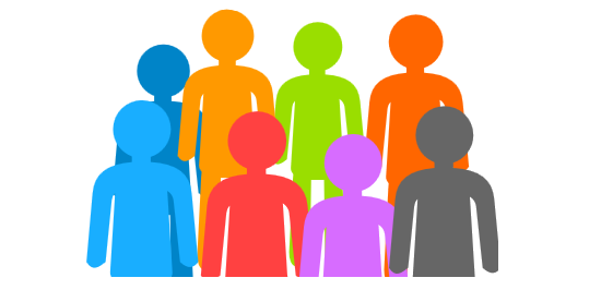 different people clipart