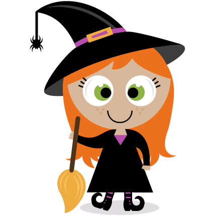 Cute witch clipart – bkmn