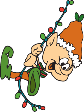 Christmas Elf Cliparts