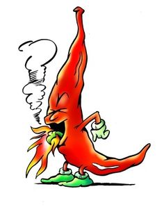 Chili pepper border clipart
