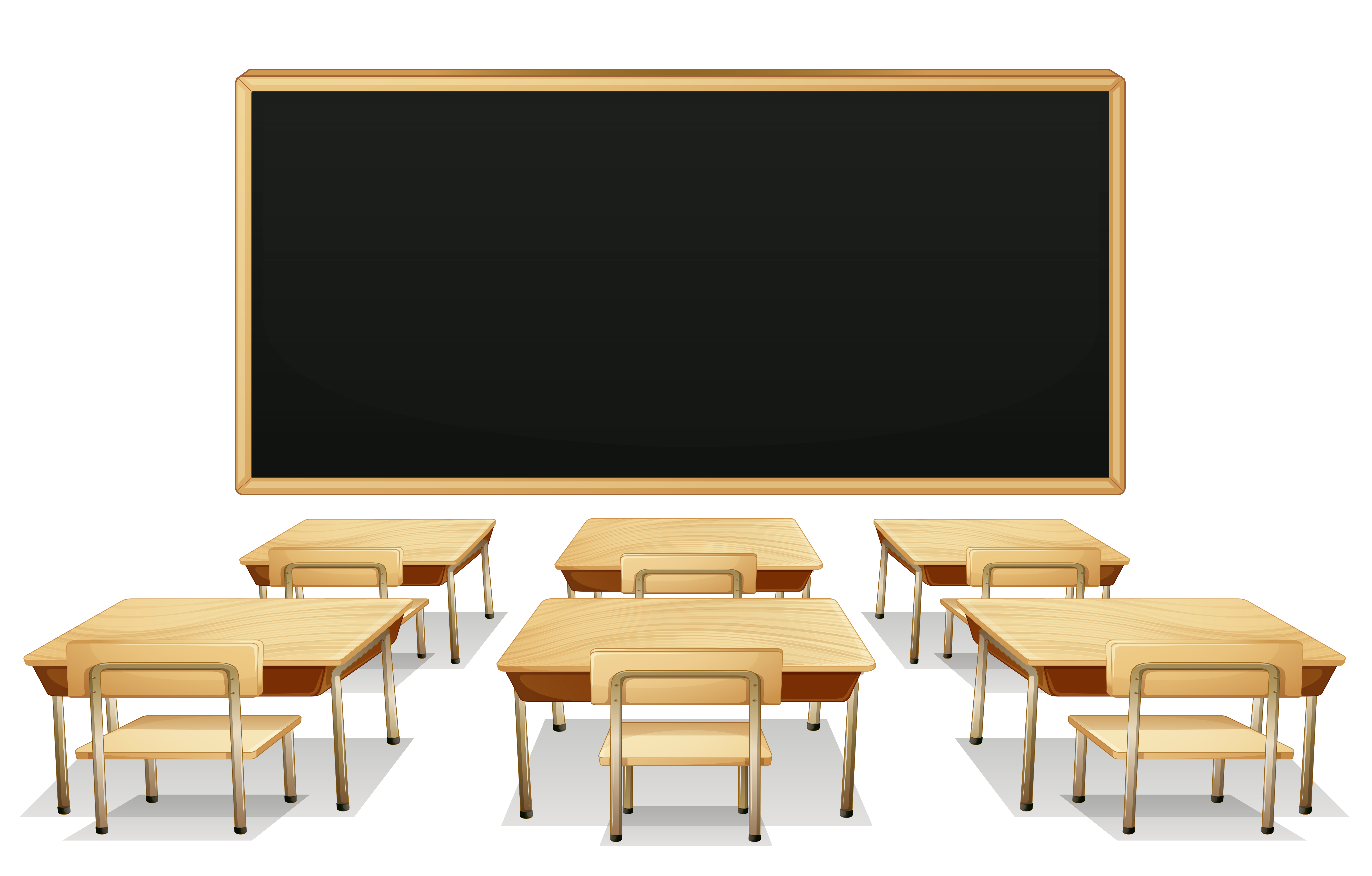 Class Desk Cliparts