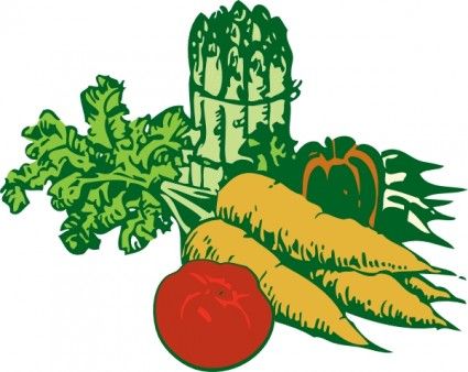 Vegetables clip art Free vector in Open office drawing svg