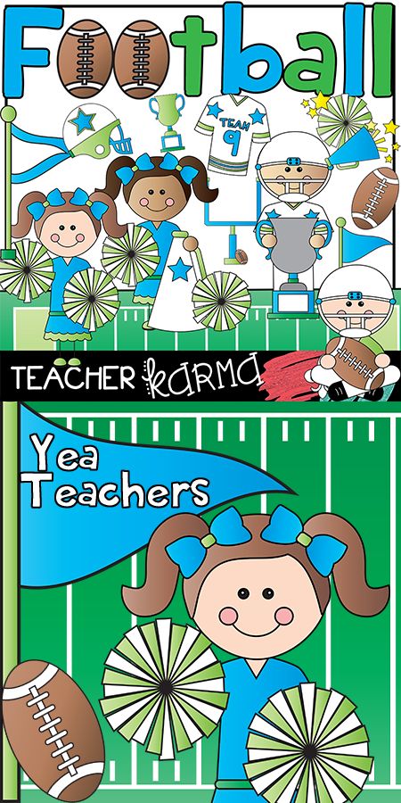 Cheerleader Classroom Cliparts