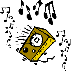 loud music clip art