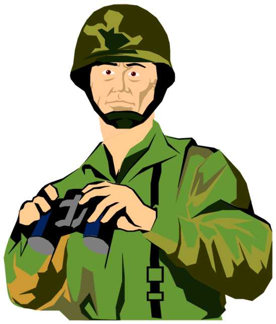 Military Letter Cliparts