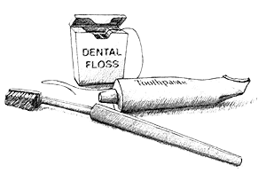 Dental Floss Cliparts