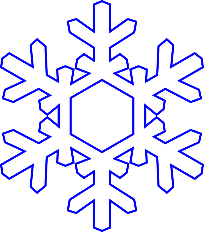 Real Snowflake Cliparts