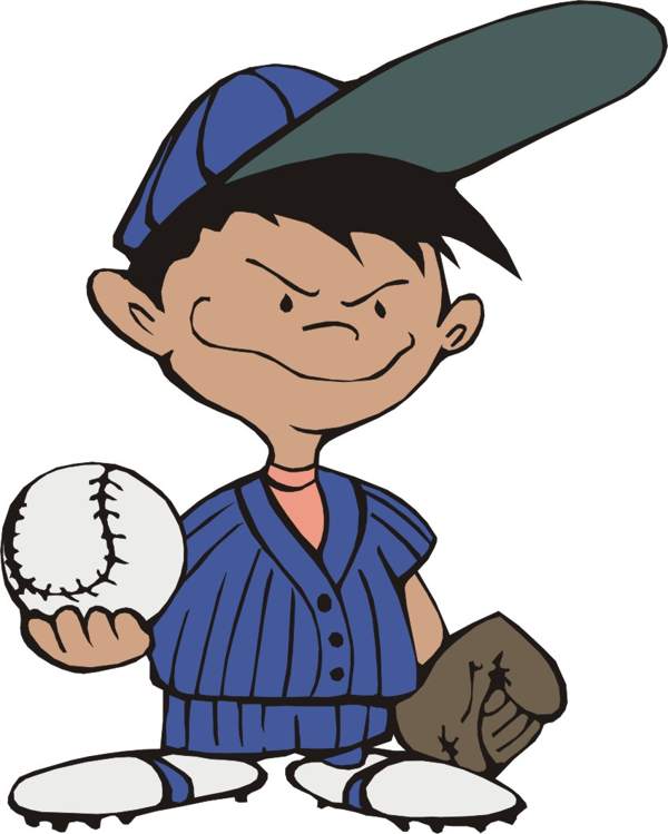Baseball Kids Clipart